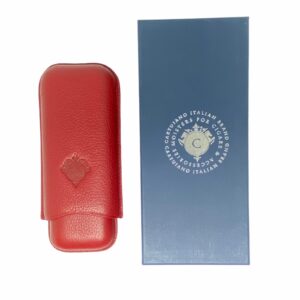 PORTASIGARI CARTUJANO PER DUE SIGARI TORO BORDEAUX