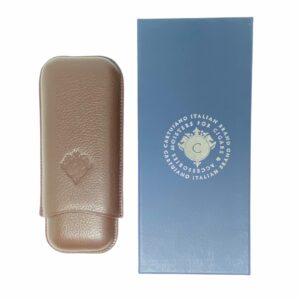 PORTASIGARI CARTUJANO PER DUE SIGARI TORO TESTA DI MORO