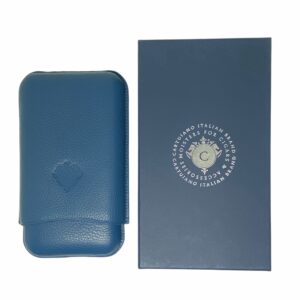 PORTASIGARI CARTUJANO PER TRE SIGARI TORO BLU