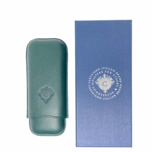 PORTASIGARI CARTUJANO PER DUE SIGARI TORO VERDE