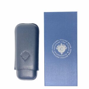 PORTASIGARI CARTUJANO PER DUE SIGARI TORO BLU