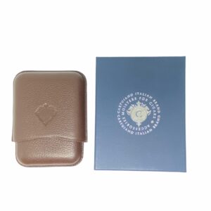 PORTASIGARI CARTUJANO PER TRE SIGARI ROBUSTO TESTA DI MORO