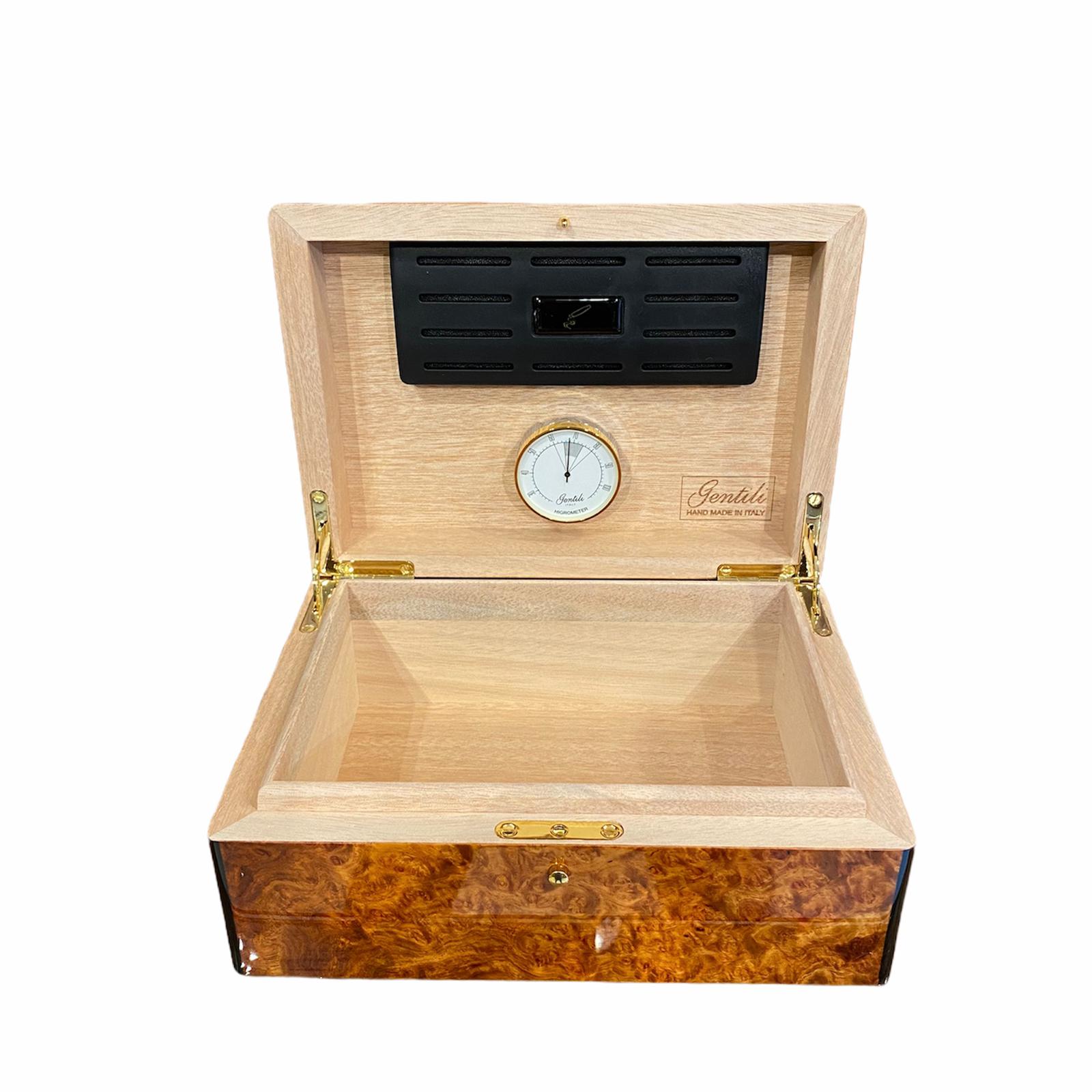 SCATOLA PER SIGARI UMIDIFICATA GENTILI - immagine 4