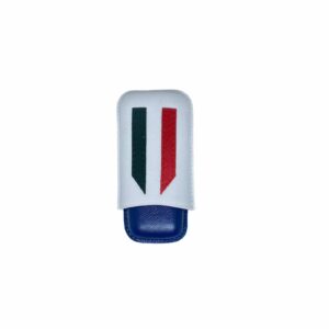 PORTASIGARI CARTUJANO PER DUE MEZZI SIGARI BLU