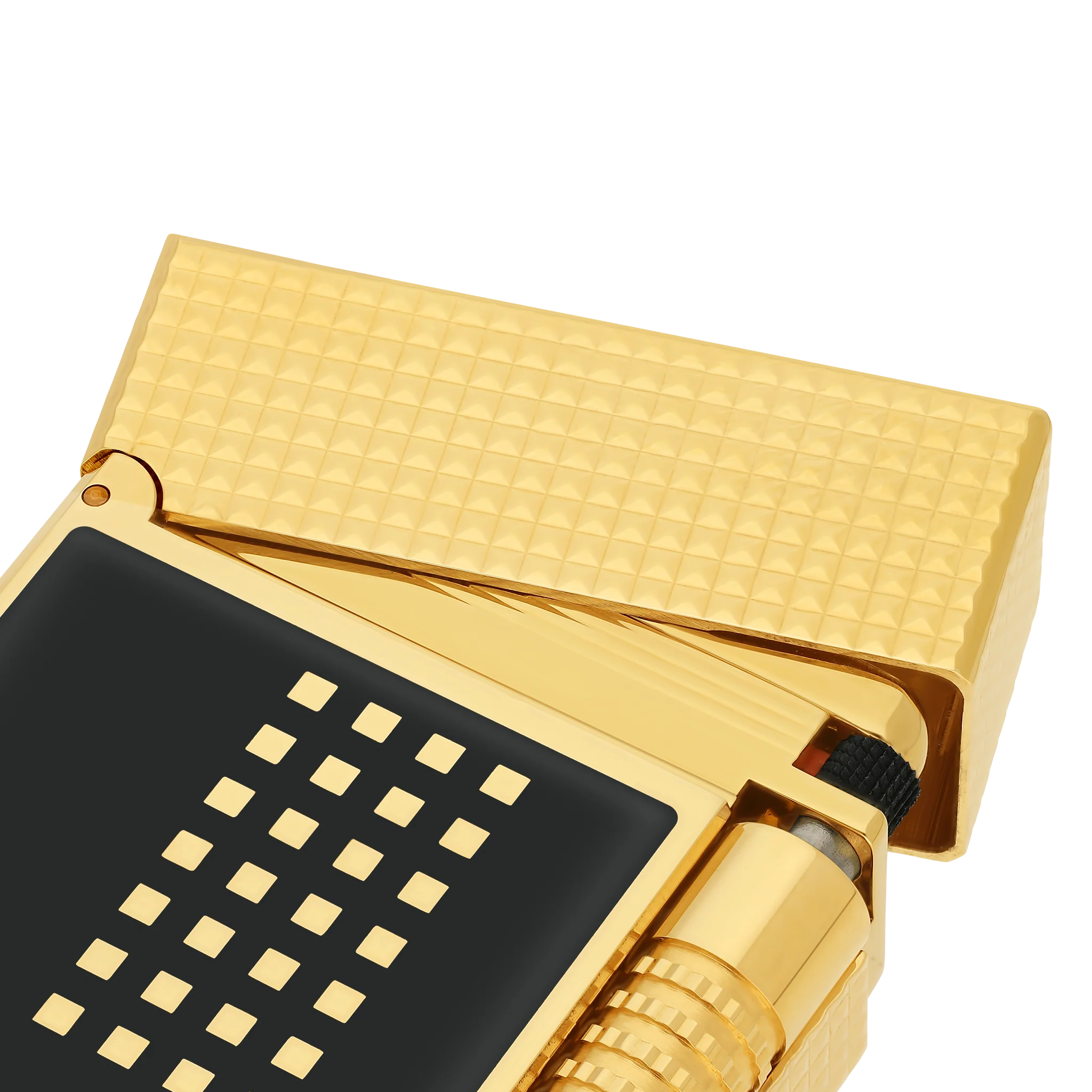 ACCENDINO LE GRAND DUPONT BEHIKE LACCATO NERO C23003CL - immagine 3