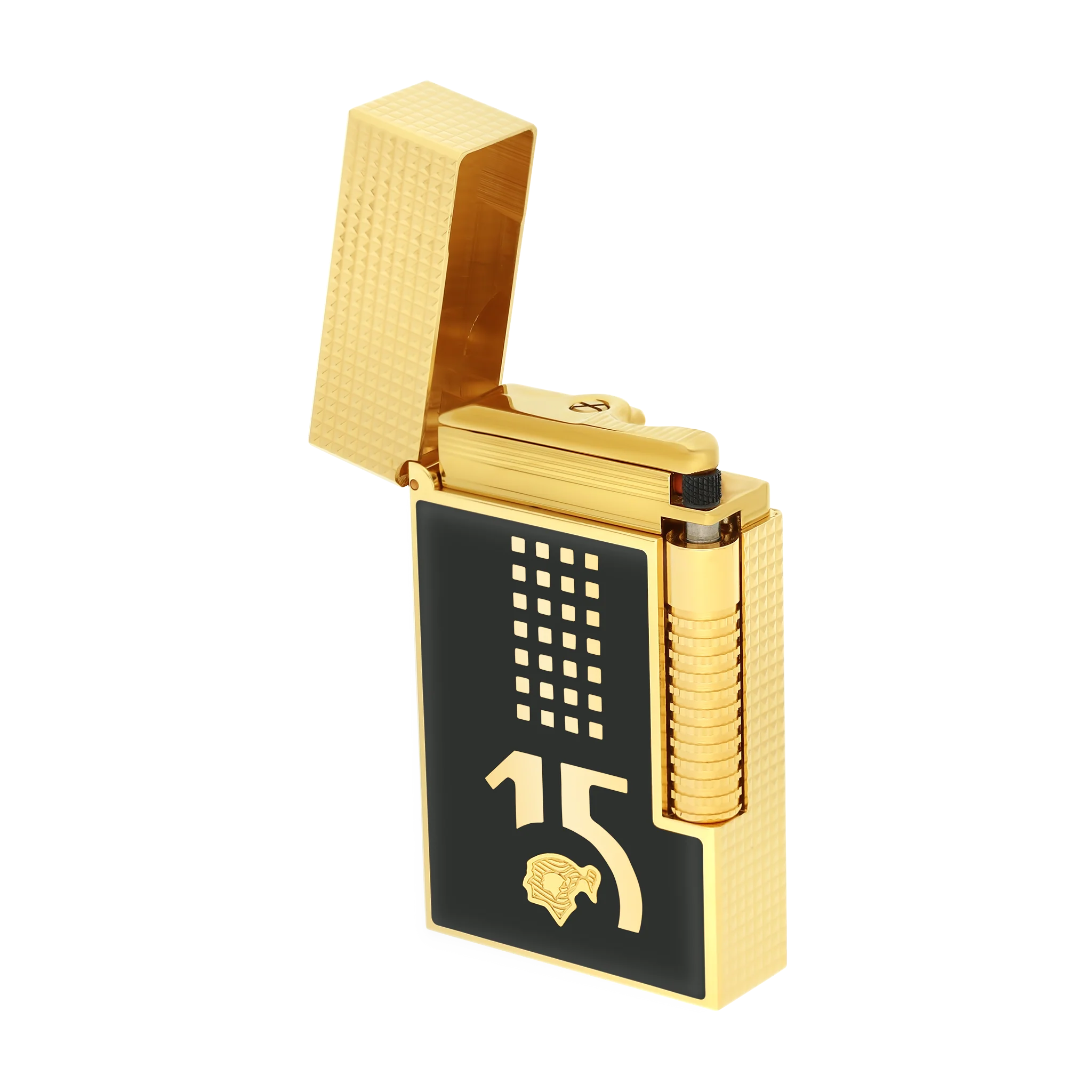 ACCENDINO LE GRAND DUPONT BEHIKE LACCATO NERO C23003CL - immagine 5